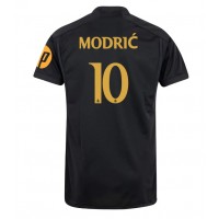 Pánský Fotbalový dres Real Madrid Luka Modric #10 2023-24 Třetí Krátký Rukáv